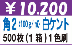 角２白ケント